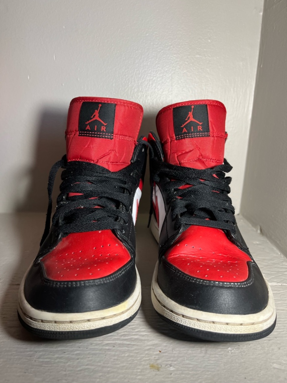 Nike Air Jordan 1 mid - Red & Black